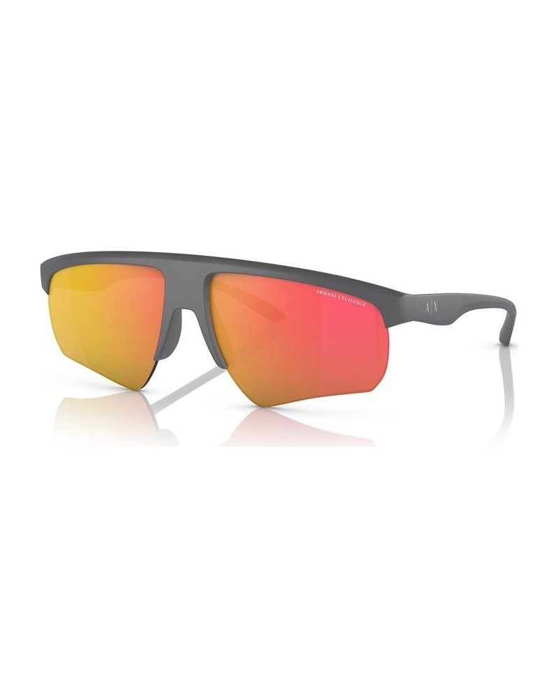 Men's Sunglasses AX4123S62-Z Matte Black $8.64 Mens