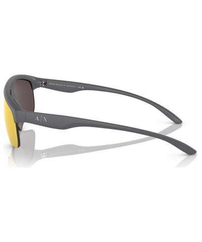 Men's Sunglasses AX4123S62-Z Matte Black $8.64 Mens