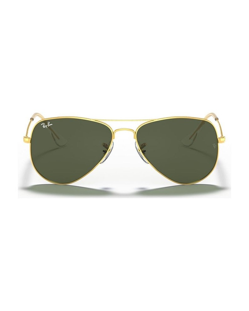 Sunglasses RB3044 AVIATOR SMALL GOLD SHINY/GREY $40.75 Unisex