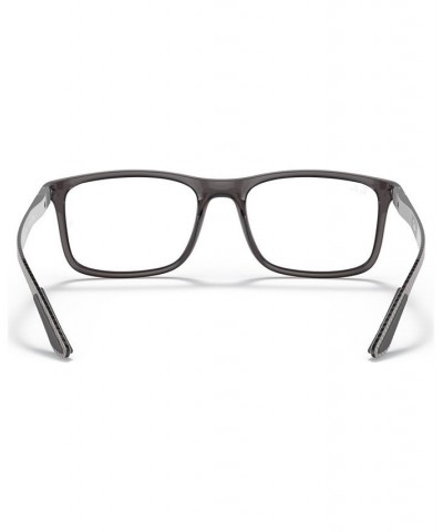 RB8908 OPTICS Unisex Rectangle Eyeglasses Matte Black $72.00 Unisex