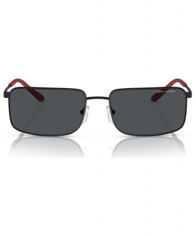 Men's Sunglasses AX2044S Matte Blue $21.84 Mens