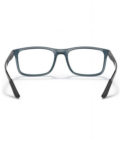 RB8908 OPTICS Unisex Rectangle Eyeglasses Matte Black $72.00 Unisex