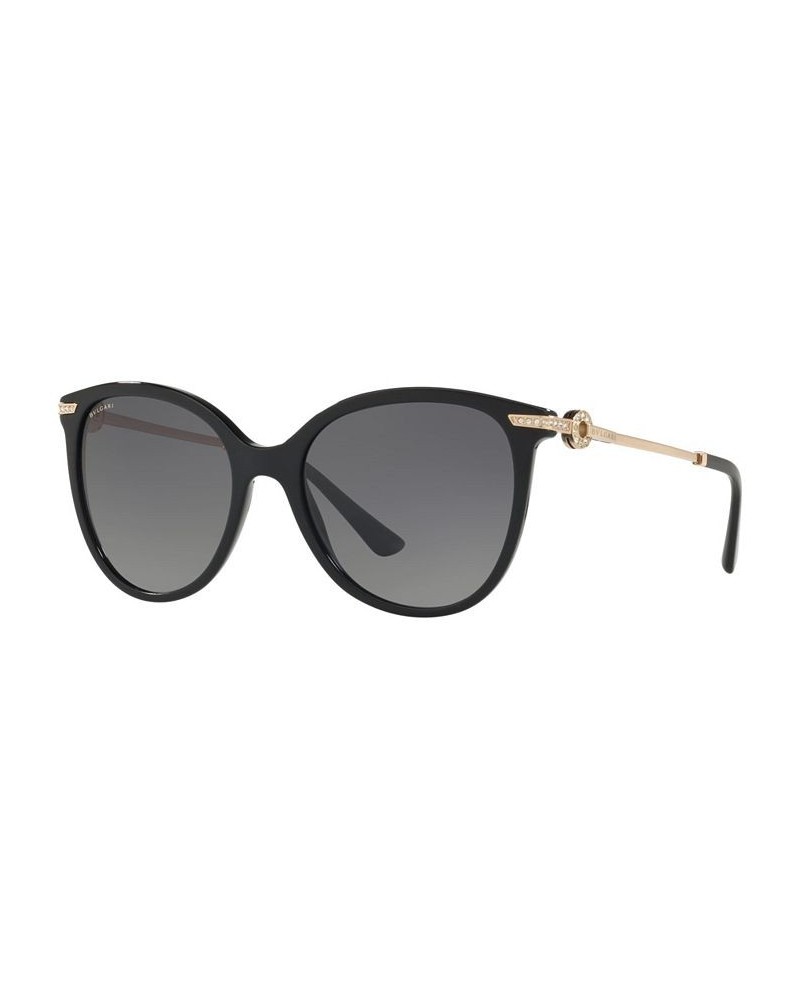 Women's Polarized Low Bridge Fit Sunglasses BV8201BF BVLGARI BVLGARI 55 Black $97.09 Womens