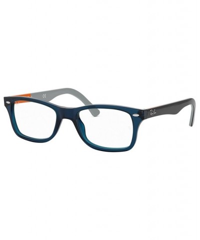 RX5228 Unisex Square Eyeglasses Heather Black $55.39 Unisex