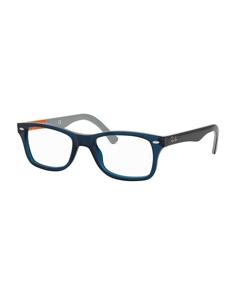 RX5228 Unisex Square Eyeglasses Heather Black $55.39 Unisex