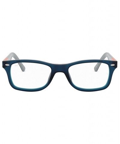 RX5228 Unisex Square Eyeglasses Heather Black $55.39 Unisex