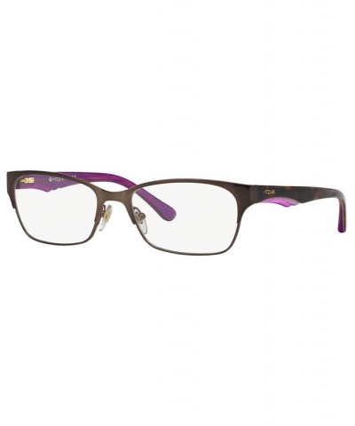 VO3918 Women's Pillow Eyeglasses Brown $36.14 Womens