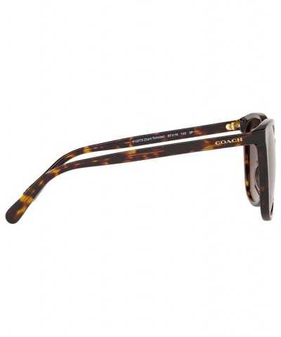 Polarized Sunglasses HC8271U 57 L1101 Dark Tortoise/Dark Brown Gradient POLAR $54.81 Unisex