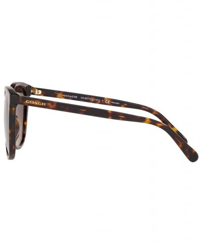 Polarized Sunglasses HC8271U 57 L1101 Dark Tortoise/Dark Brown Gradient POLAR $54.81 Unisex