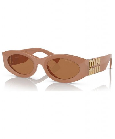 Women's Sunglasses MU 11WS54-X Caramel $63.60 Womens