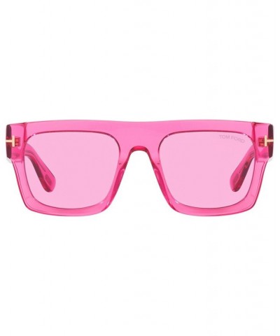 Men's FT0711 53 Sunglasses TR00102953-X Pink $47.50 Mens