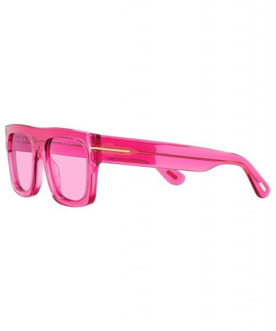 Men's FT0711 53 Sunglasses TR00102953-X Pink $47.50 Mens