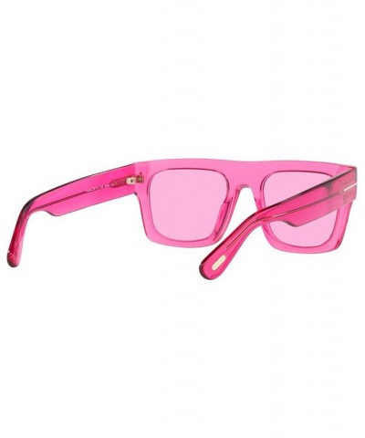 Men's FT0711 53 Sunglasses TR00102953-X Pink $47.50 Mens