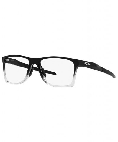 OX8173 Activate Men's Square Eyeglasses Satin Black $50.96 Mens