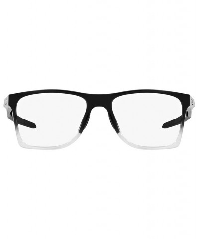 OX8173 Activate Men's Square Eyeglasses Satin Black $50.96 Mens