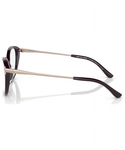 Women's Cat Eye Eyeglasses MK4098BU53-O Cordovan $31.04 Womens