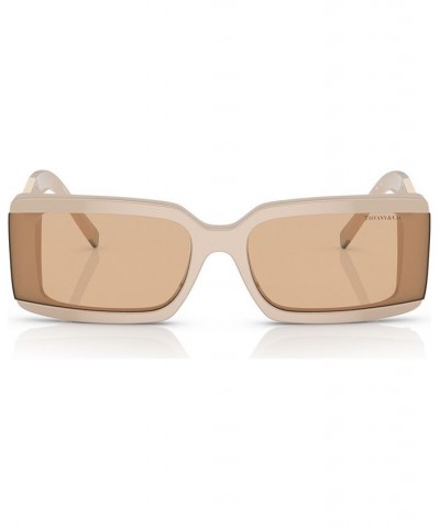 Women's Sunglasses TF419762-Y Matte Solid Beige $74.63 Womens