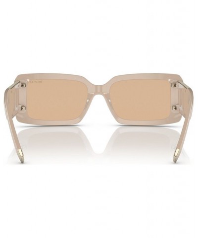 Women's Sunglasses TF419762-Y Matte Solid Beige $74.63 Womens