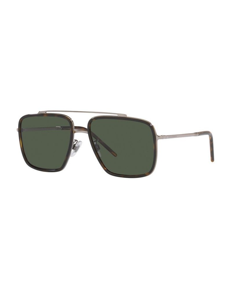 Men's Polarized Sunglasses DG2220 57 Bronze/Havana $94.80 Mens