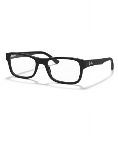 RX5268 Unisex Rectangle Eyeglasses Blue Black $23.10 Unisex