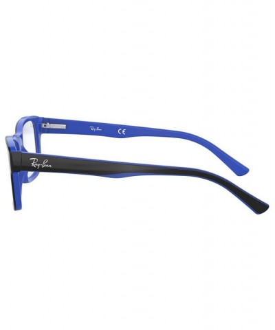 RX5268 Unisex Rectangle Eyeglasses Blue Black $23.10 Unisex