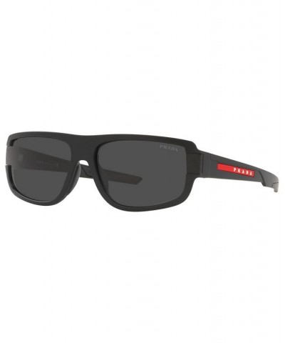 Men's Sunglasses PS 03WS 66 Black Rubber $93.09 Mens