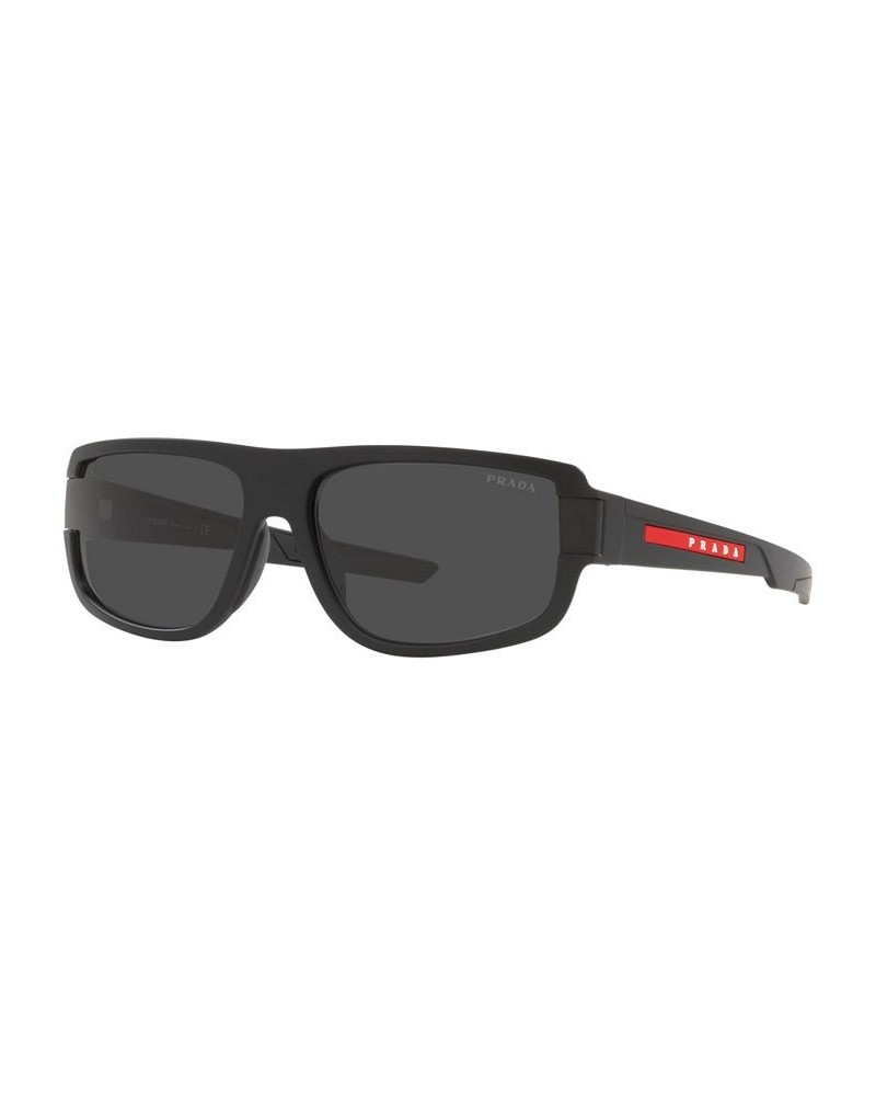 Men's Sunglasses PS 03WS 66 Black Rubber $93.09 Mens