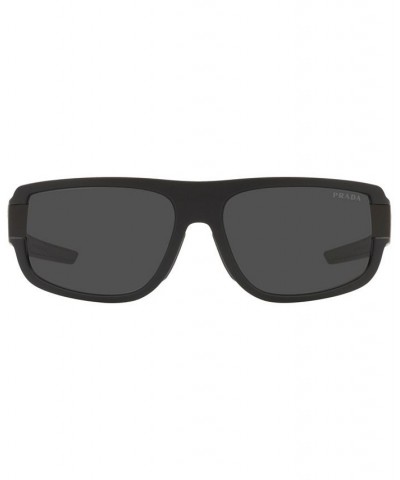 Men's Sunglasses PS 03WS 66 Black Rubber $93.09 Mens