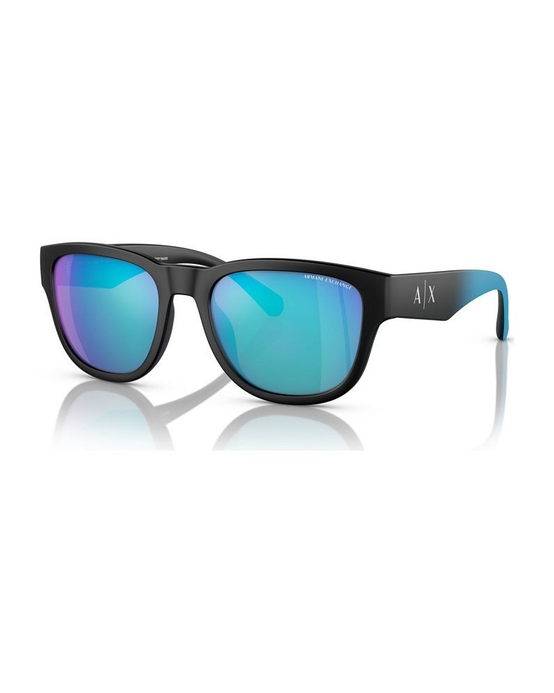 Men's Sunglasses AX4115SU54-Z 54 Matte Black $20.93 Mens