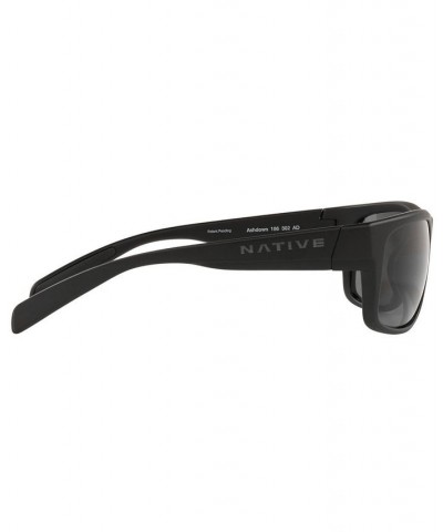 Native Unisex Polarized Sunglasses XD0065 58 MATTE BLACK/GREY $8.26 Unisex