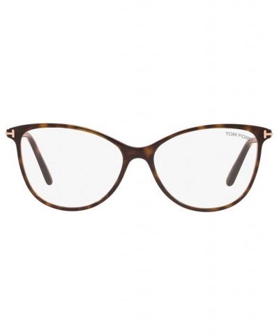 FT5616-BW54052 Unisex Square Eyeglasses Dark Havana $42.60 Unisex