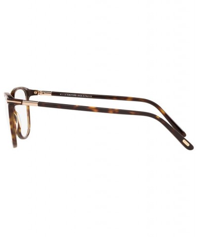 FT5616-BW54052 Unisex Square Eyeglasses Dark Havana $42.60 Unisex