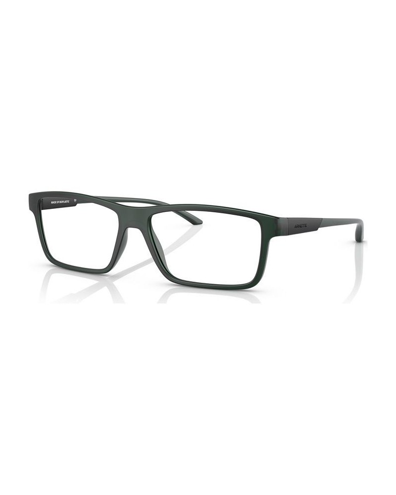 Unisex Pillow Eyeglasses AN721656-O Matte Transparent Green $11.57 Unisex