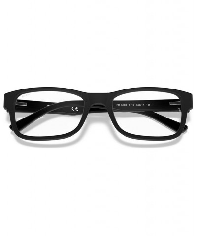 RX5268 Unisex Rectangle Eyeglasses Blue Black $23.10 Unisex