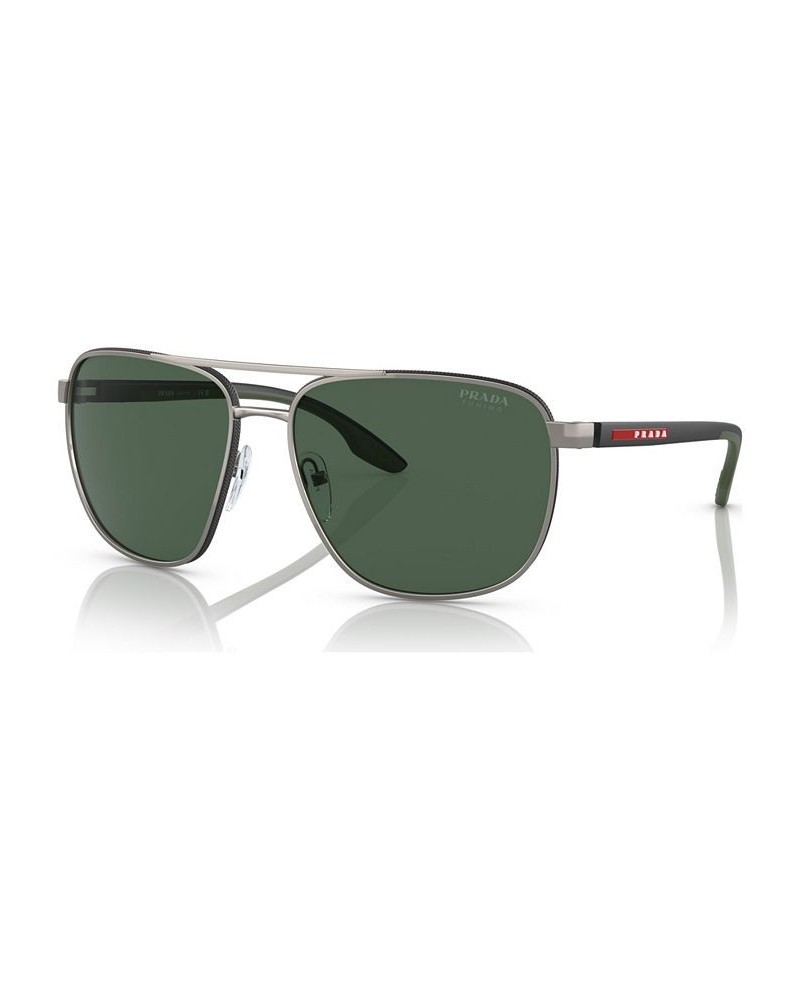 Men's Sunglasses PS 50YS62-X Matte Black $105.03 Mens