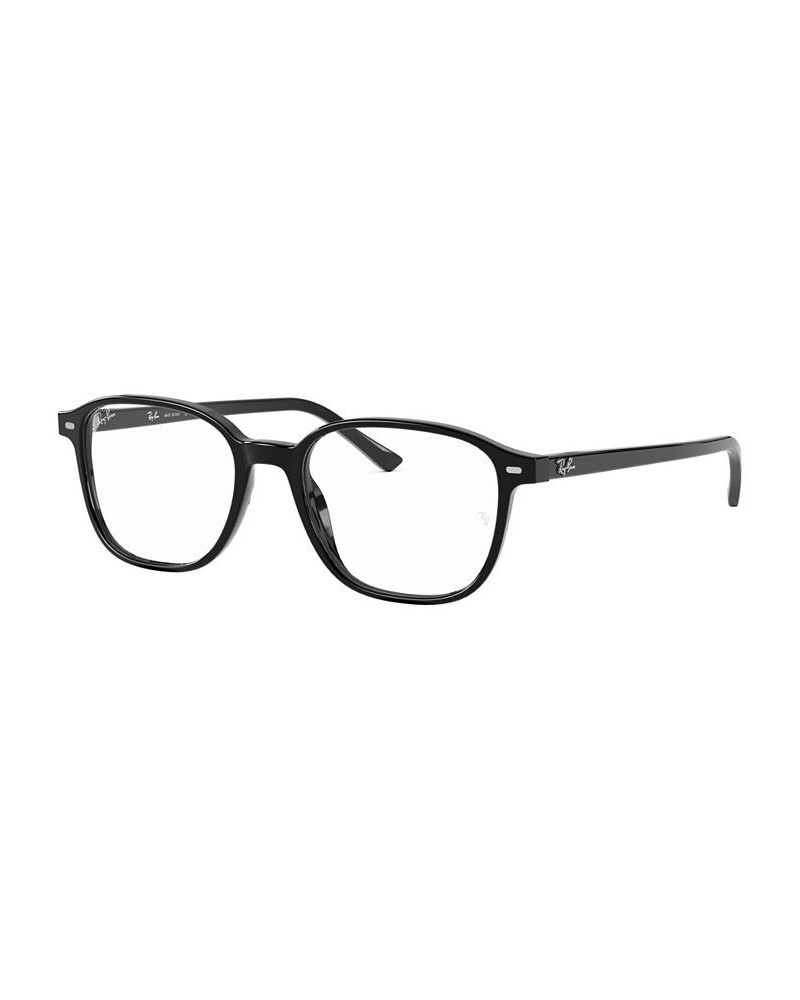 RX5393 Unisex Square Eyeglasses Black $28.64 Unisex