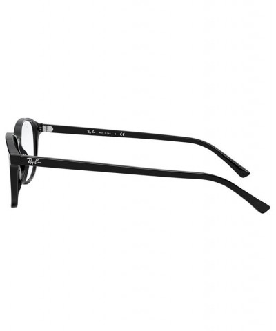 RX5393 Unisex Square Eyeglasses Black $28.64 Unisex