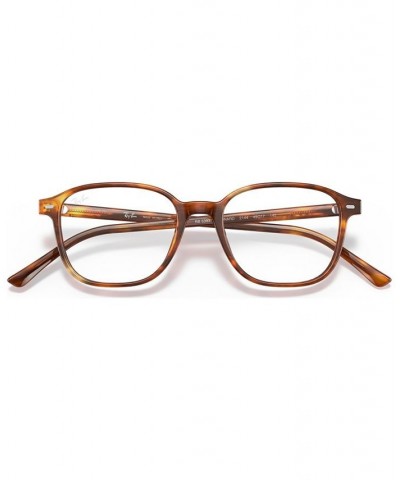 RX5393 Unisex Square Eyeglasses Black $28.64 Unisex