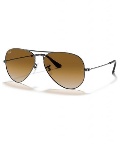 Sunglasses RB3025 AVIATOR GRADIENT GOLD/BROWN GRADIENT $46.28 Unisex