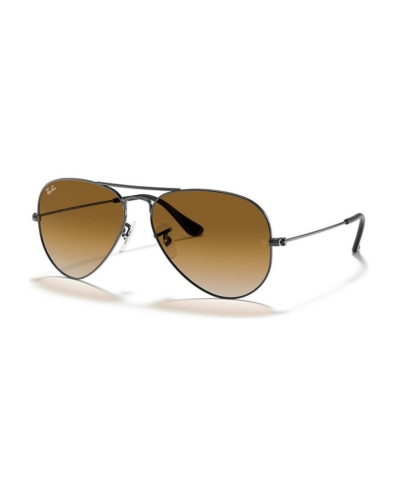 Sunglasses RB3025 AVIATOR GRADIENT GOLD/BROWN GRADIENT $46.28 Unisex