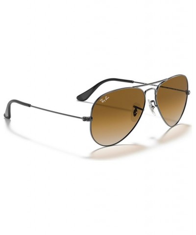 Sunglasses RB3025 AVIATOR GRADIENT GOLD/BROWN GRADIENT $46.28 Unisex