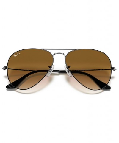 Sunglasses RB3025 AVIATOR GRADIENT GOLD/BROWN GRADIENT $46.28 Unisex