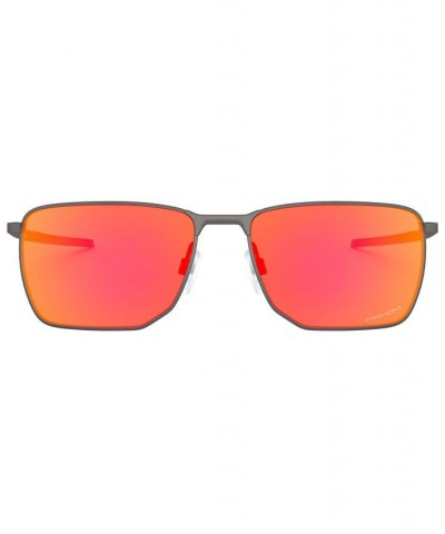 Men's Sunglasses OO4142 MATTE GUNMETAL/PRIZM RUBY $37.80 Mens