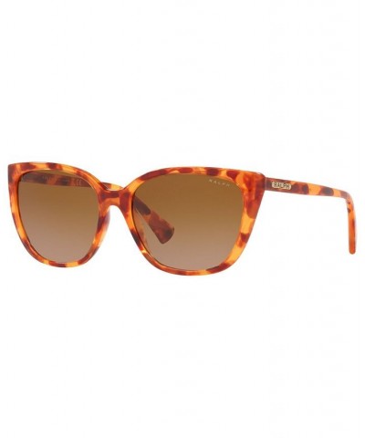 Ralph Women's Sunglasses RA5274 56 SHINY SPONGED HAVANA HONEY/GRADIENT BROWN $21.50 Womens