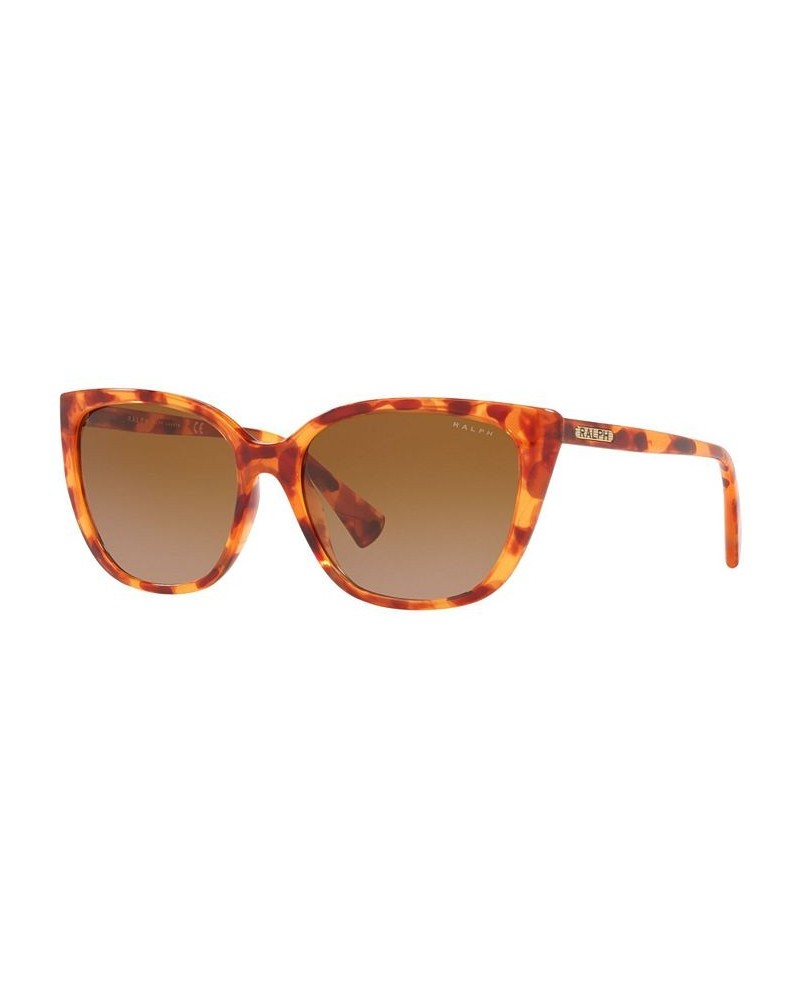 Ralph Women's Sunglasses RA5274 56 SHINY SPONGED HAVANA HONEY/GRADIENT BROWN $21.50 Womens