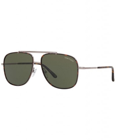 Sunglasses FT0693 58 SILVER SHINY/GREEN $90.25 Unisex