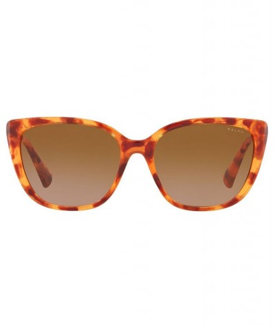 Ralph Women's Sunglasses RA5274 56 SHINY SPONGED HAVANA HONEY/GRADIENT BROWN $21.50 Womens