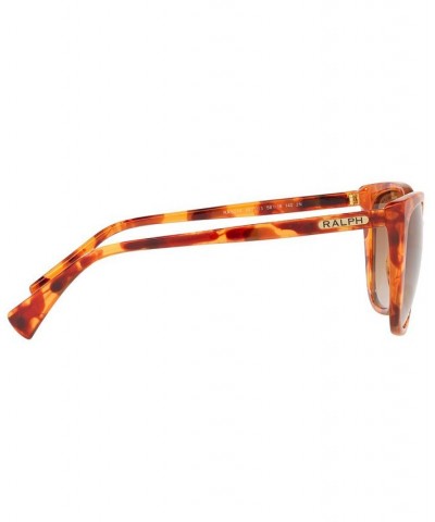 Ralph Women's Sunglasses RA5274 56 SHINY SPONGED HAVANA HONEY/GRADIENT BROWN $21.50 Womens