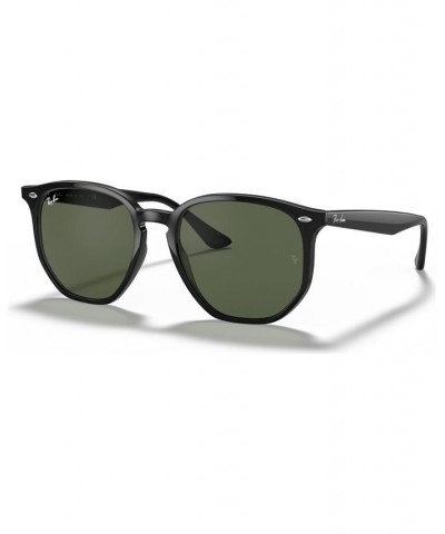 Unisex Low Bridge Fit Sunglasses RB4306F 54 Black $24.16 Unisex