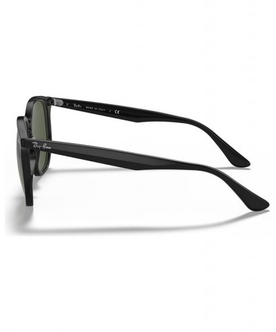 Unisex Low Bridge Fit Sunglasses RB4306F 54 Black $24.16 Unisex